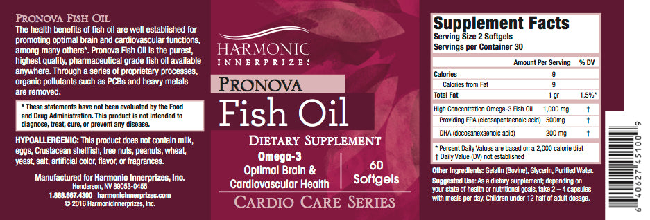 Pronova Fish Oil