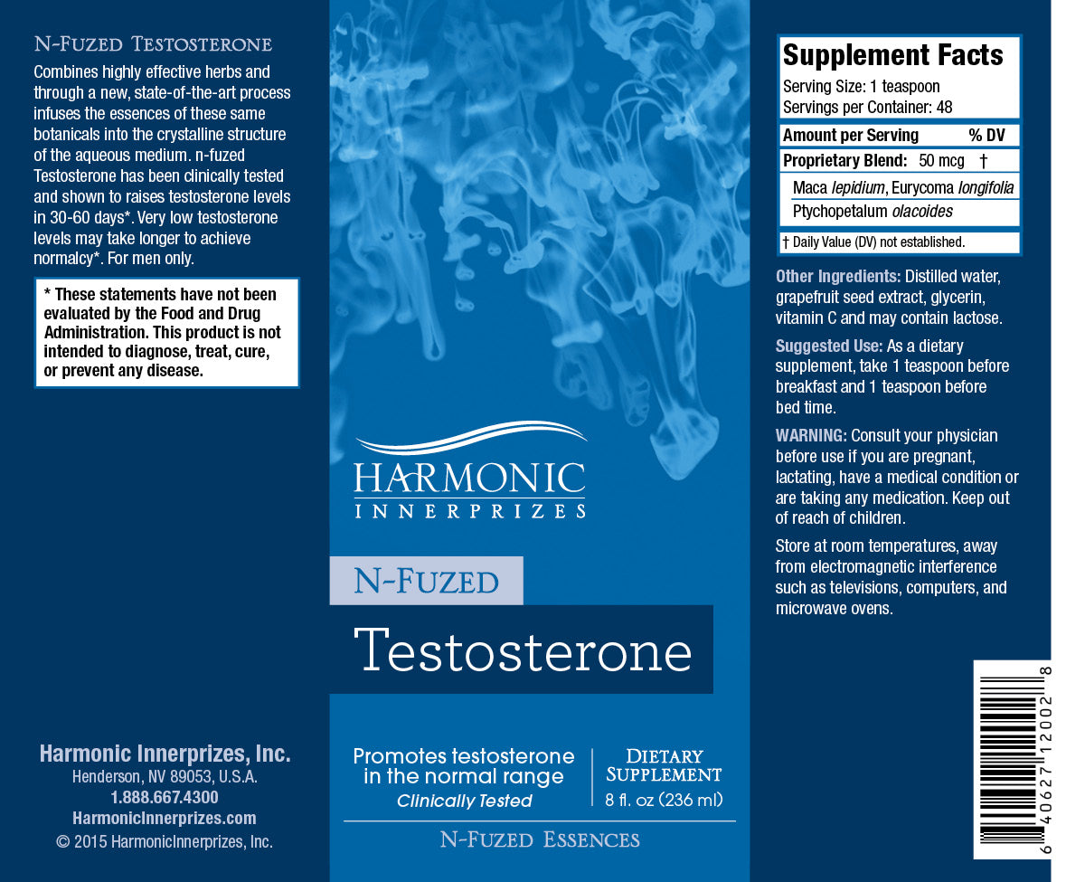 N Fuzed Testosterone - Increase Testosterone Naturally | Harmonic ...